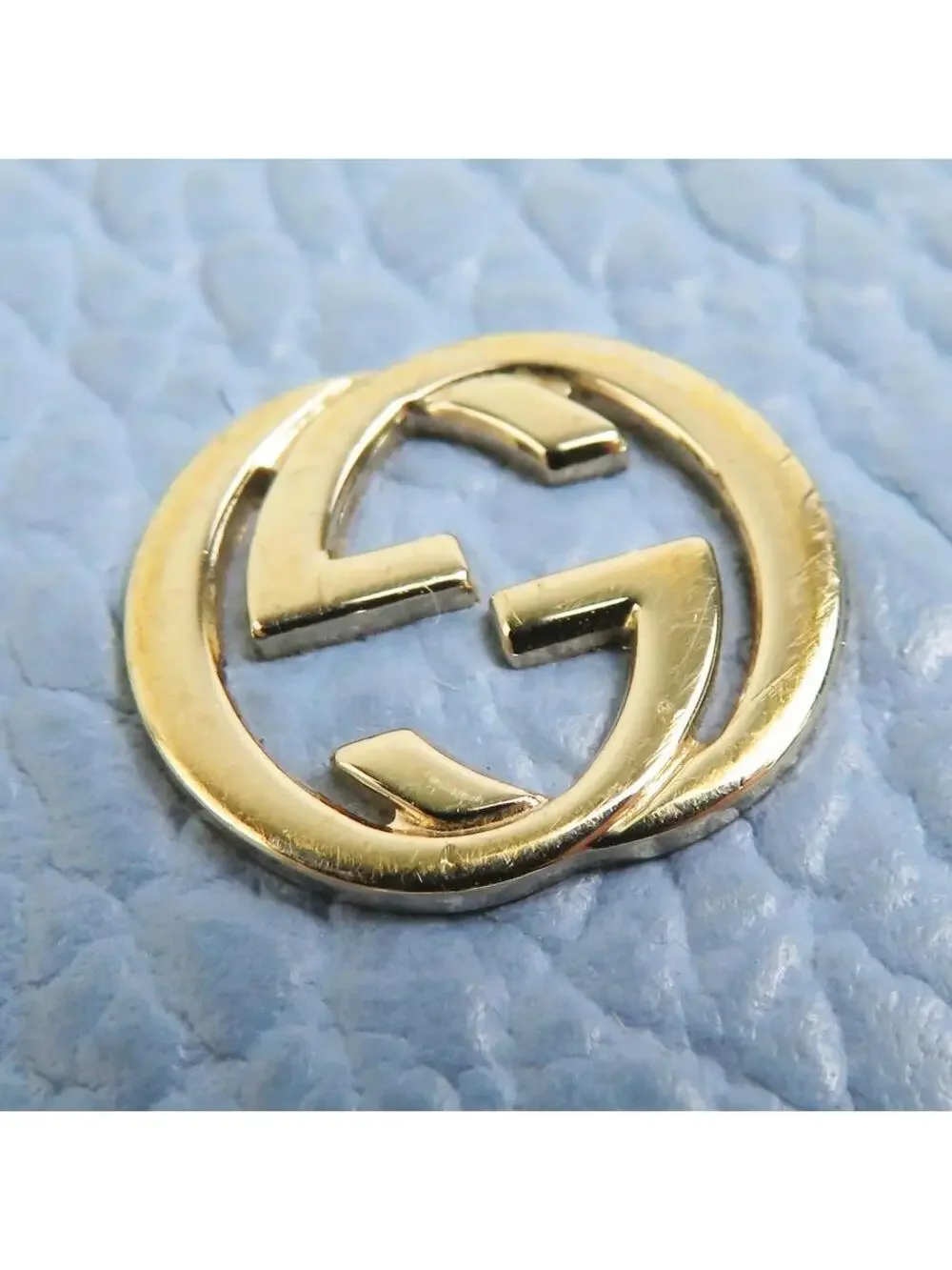 Auth Gucci Zip Around Long Wallet Light #268209G22B - Picture 6 of 11